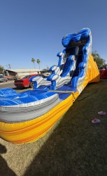 17ft Flammin Volcano Slide